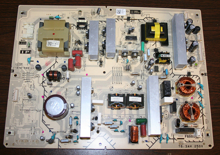 Sony KDL-46V5100 IP2 Power Supply Board 1-878-599-11 A-1660-728- - Click Image to Close